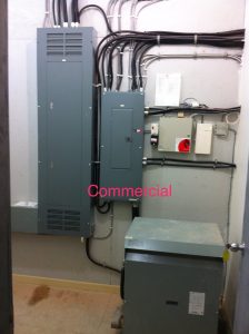 Branchement et installation panneau électrique - Secteur Commercial Marois Électricien & Fils